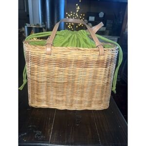 Kate spade New york basket bag violet vintage